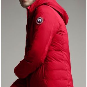 RED CANADA GOOSE JACKET WITH BOX
